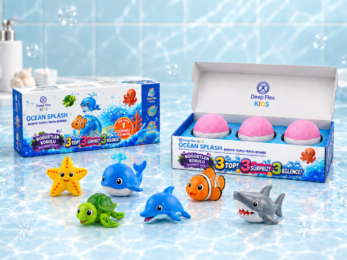 Oyuncaklı Banyo Bombası 3'lü